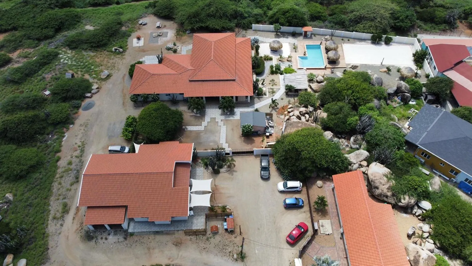 アパート Pura Vida Aruba Appartement Papaya ノールト